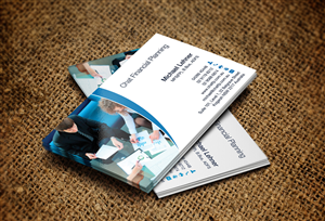 Business Card Design by Lanka Ama for Chat Financial Planning | Design: #5017122