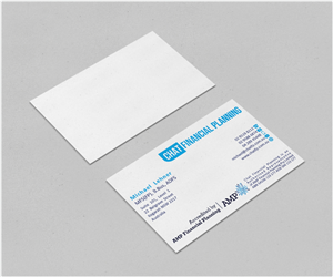 Diseño de Tarjeta de Presentación por A.Hvozdzeu para Chat Financial Planning | Diseño #5036876