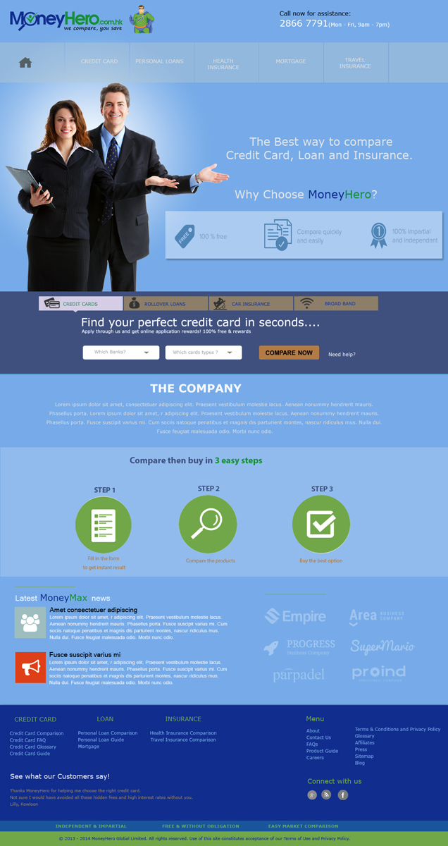 Web Design by danshe for this project | Design #5043948