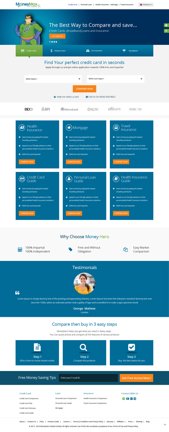 Web Design by pb for this project | Design: #5042932