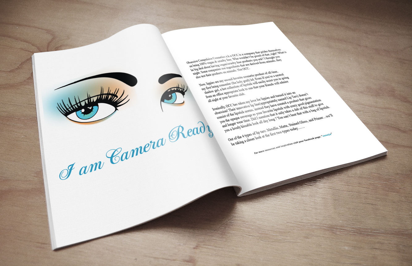 Illustration Design by Seema Upadhyaya for Camera Ready Cosmetics | Design #5107925