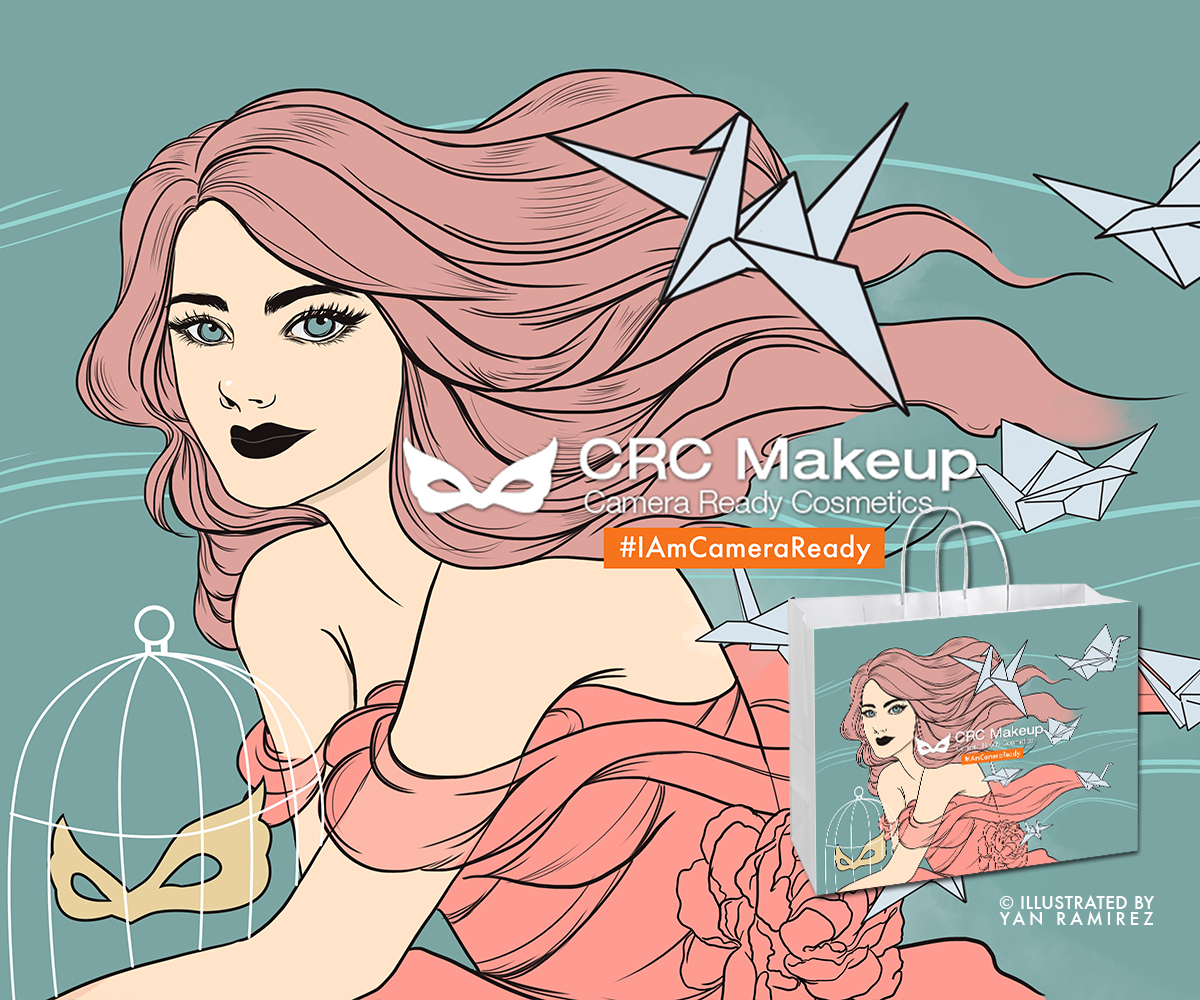 Illustration Design by yanramirez for Camera Ready Cosmetics | Design #5049149