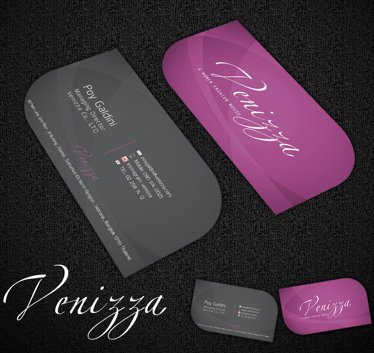 Visitenkarten-Design von Riz' für dieses Projekt | Design #5043713
