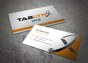 Business Card Design by Eggo May P for Tablynx Pty Ltd | Design #5117772