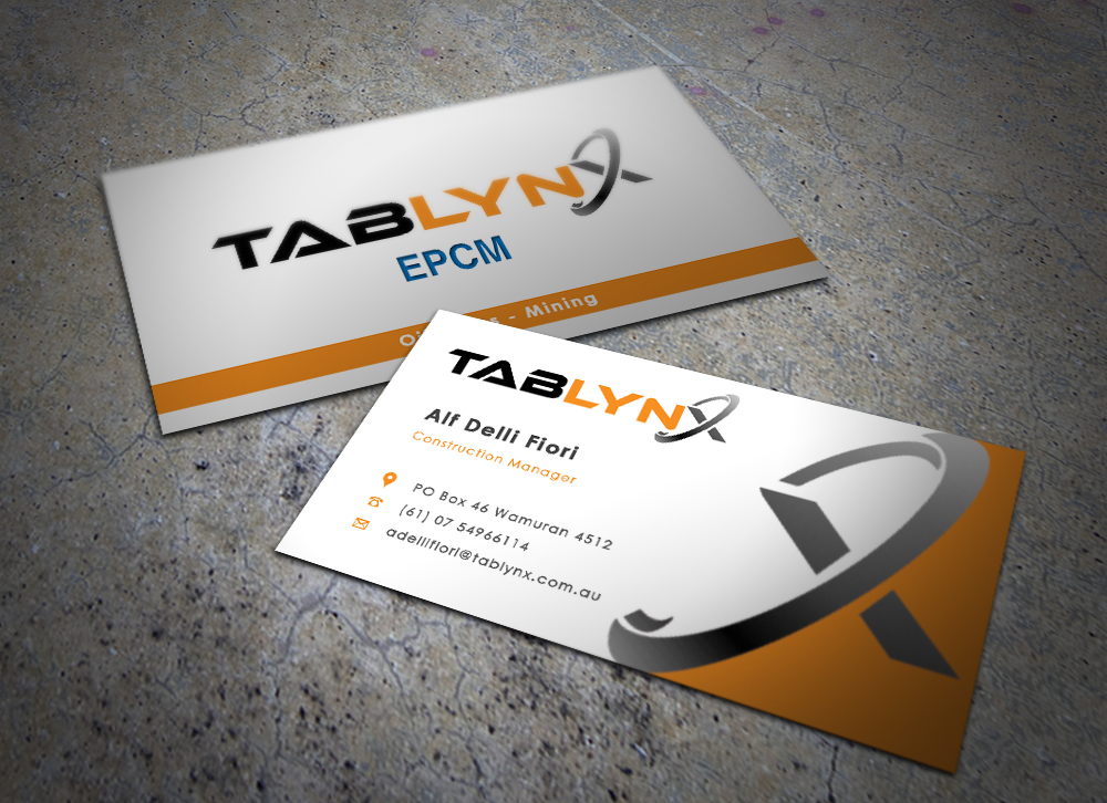 Business Card Design by Eggo May P for Tablynx Pty Ltd | Design #5117776
