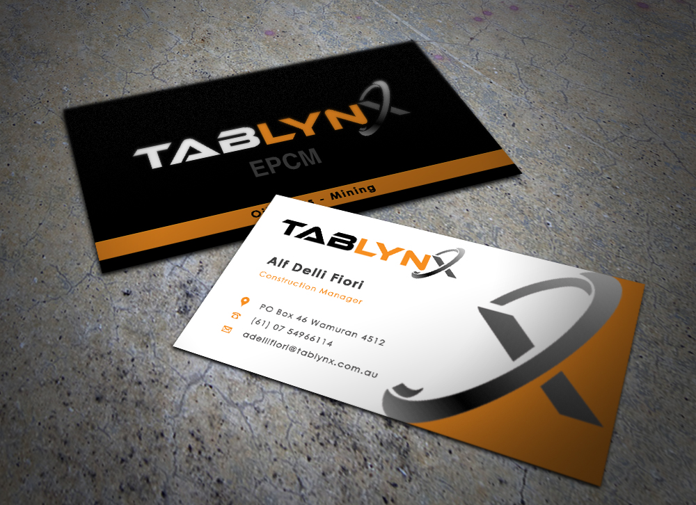Business Card Design by Eggo May P for Tablynx Pty Ltd | Design #5117788