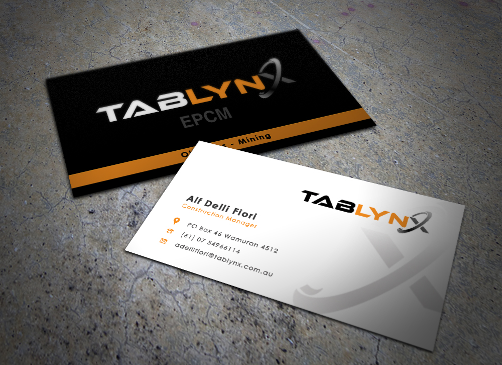 Business Card Design by Eggo May P for Tablynx Pty Ltd | Design #5117791