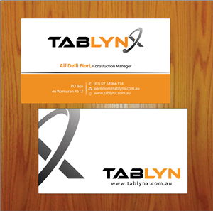 Business Card Design by Joy16589 for Tablynx Pty Ltd | Design: #5113577