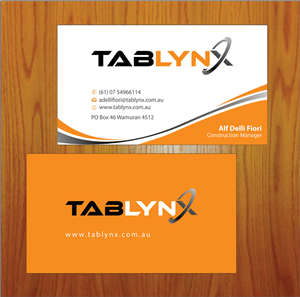 Business Card Design by Joy16589 for Tablynx Pty Ltd | Design: #5113625