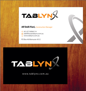 Business Card Design by Joy16589 for Tablynx Pty Ltd | Design: #5113780