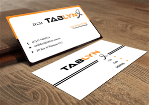 Business Card Design by Lanka Ama for Tablynx Pty Ltd | Design: #5093477