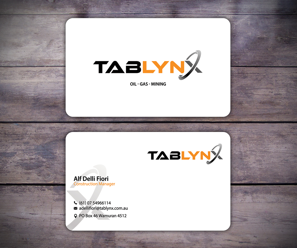 Business Card Design by Stylez Designz for Tablynx Pty Ltd | Design #5149496