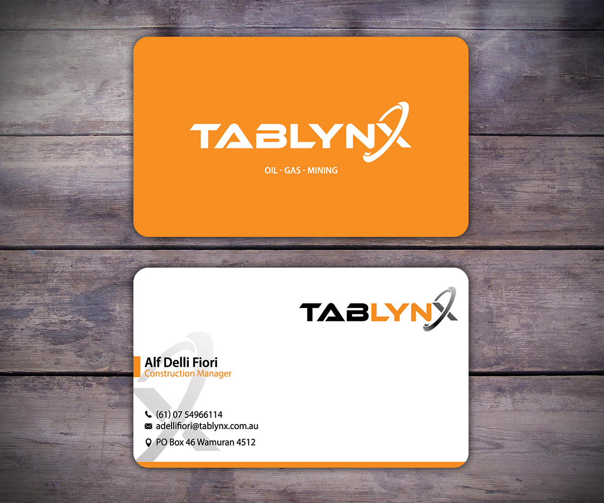 Business Card Design by Stylez Designz for Tablynx Pty Ltd | Design #5149500
