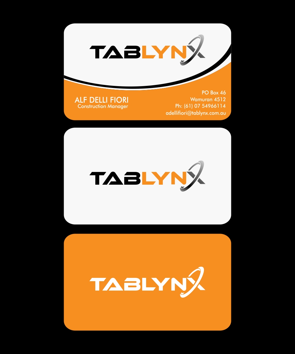 Business Card Design by White sky for Tablynx Pty Ltd | Design: #5120399