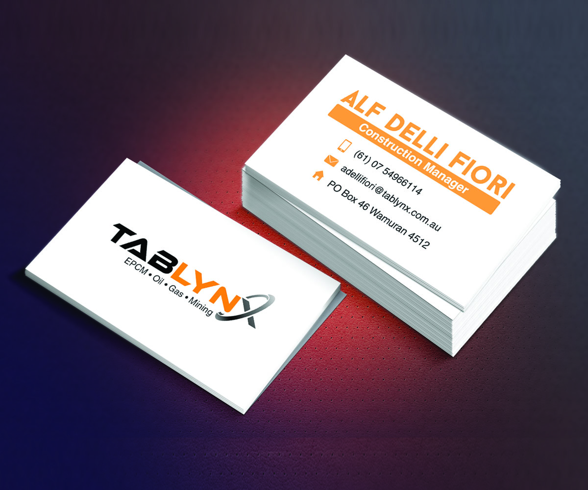 Diseño de Tarjeta de Presentación por saracdesigns para Tablynx Pty Ltd | Diseño #5128289