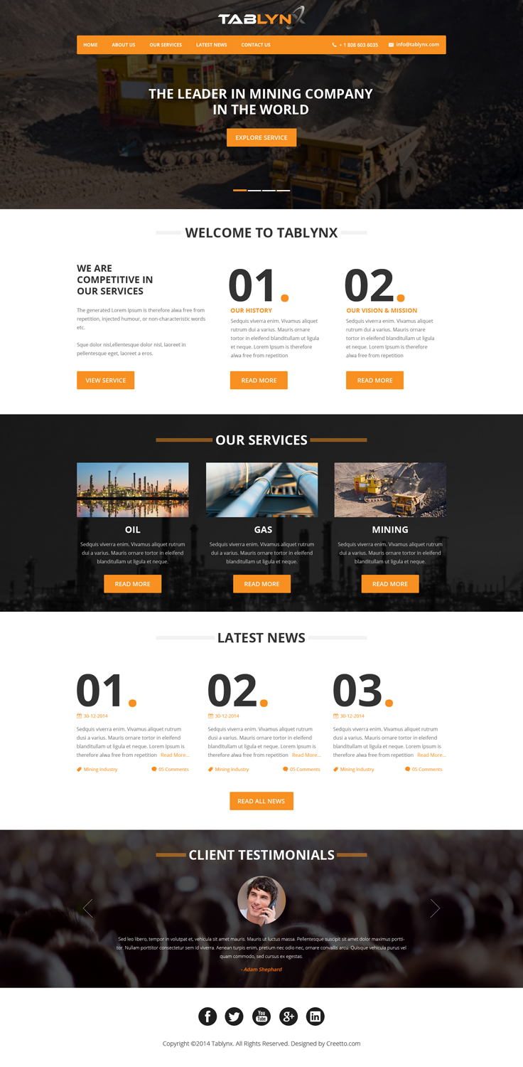 Web Design by Hashim Creetto for Tablynx Pty Ltd | Design #5175119