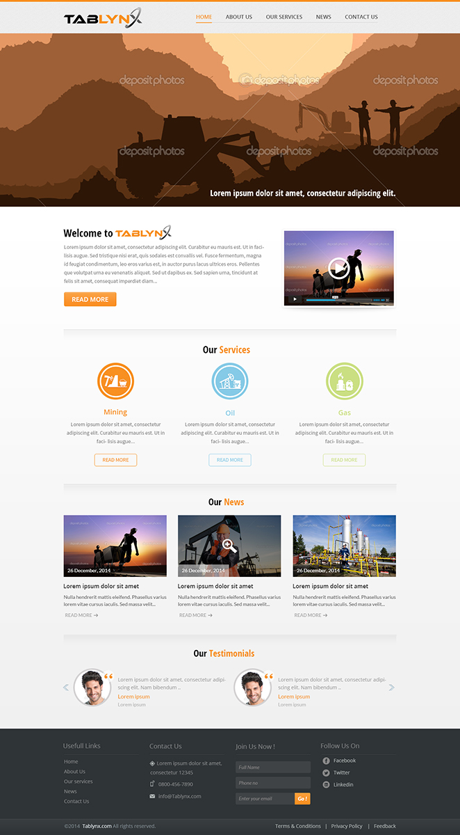 Web Design par hih7 pour Tablynx Pty Ltd | Design : #5160996