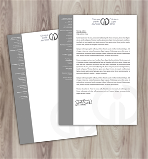 Diseño de Membrete por Nelsur para Children''s Care Clinic | Diseño: #5024393