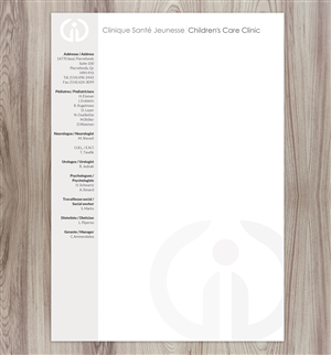 Diseño de Membrete por Nelsur para Children''s Care Clinic | Diseño: #5123287