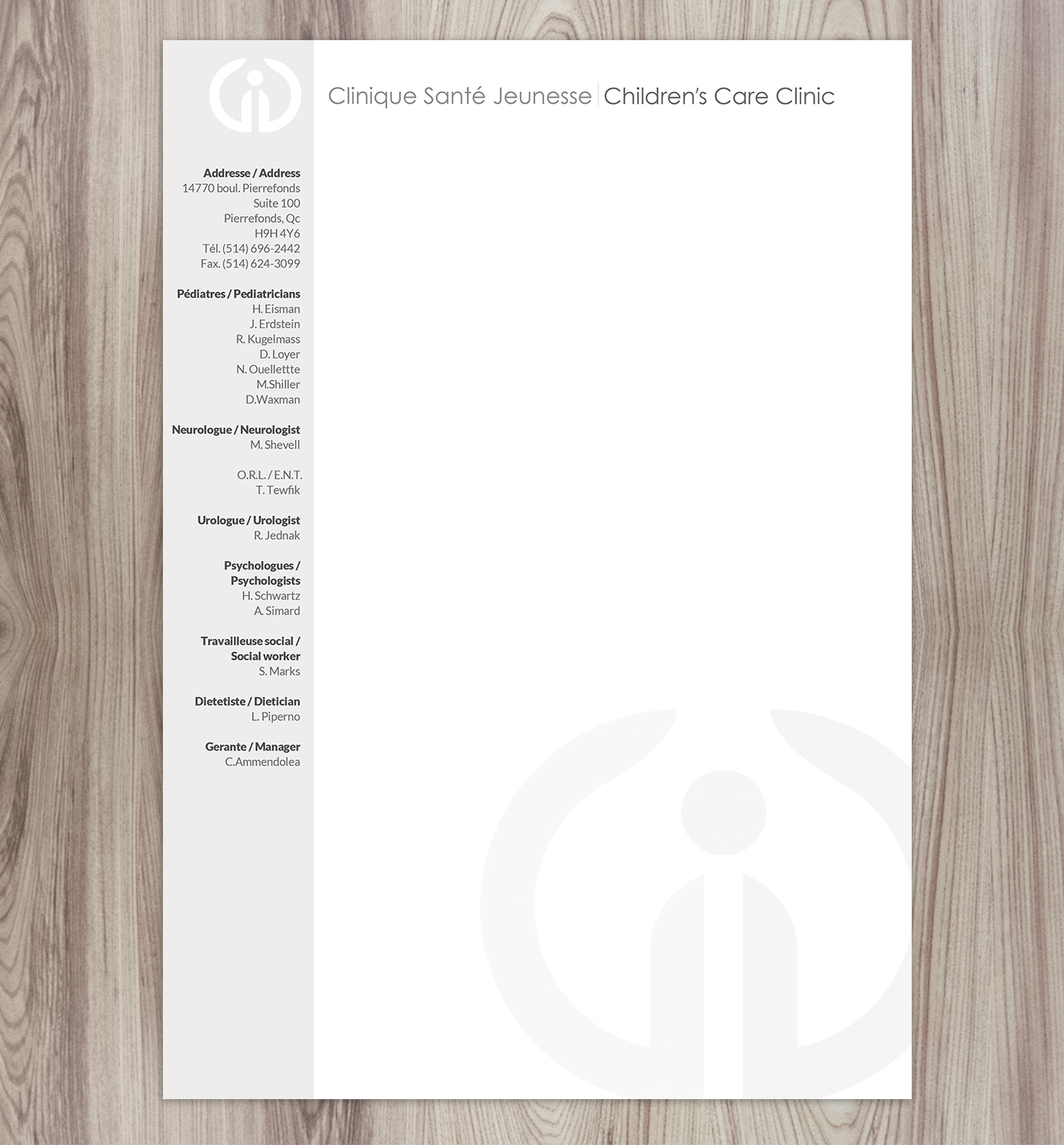 Briefkopf-Design von Nelsur für Children''s Care Clinic | Design #5123290