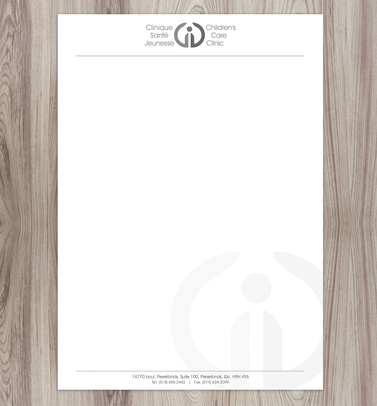 Letterhead Design by Nelsur for Children''s Care Clinic | Design #5133570