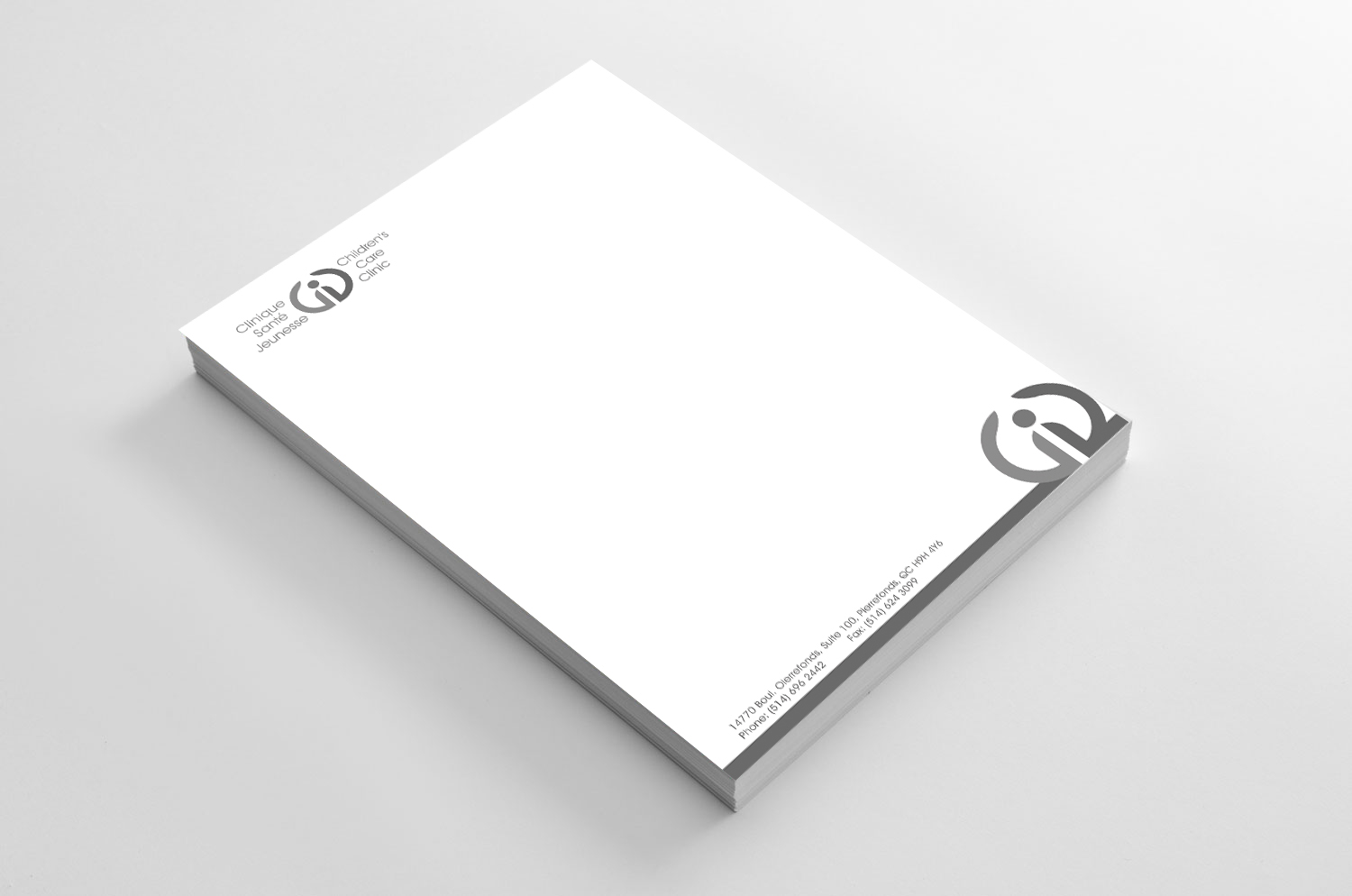 Briefkopf-Design von Sarah Haroon für Children''s Care Clinic | Design #5098560