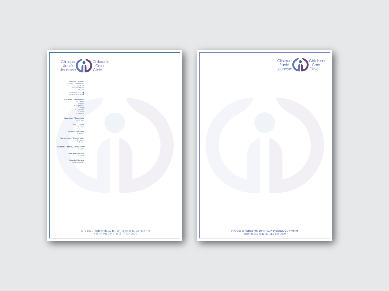 Diseño de Membrete por dhamkith para Children''s Care Clinic | Diseño #5063413