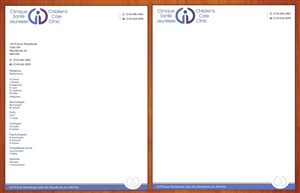 Diseño de Membrete por Sbss para Children''s Care Clinic | Diseño: #5018374