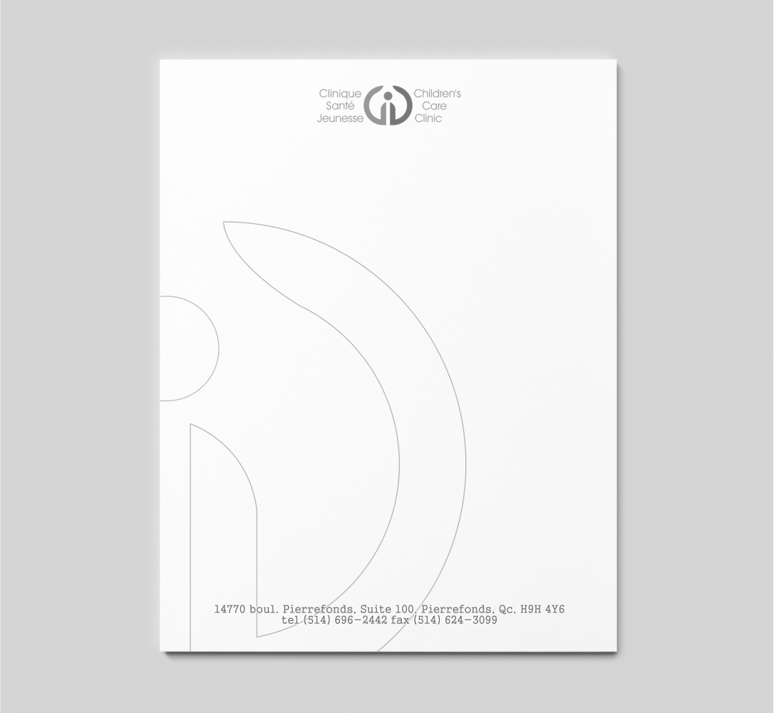 Letterhead Design by Lofu for Children''s Care Clinic | Design #5016558