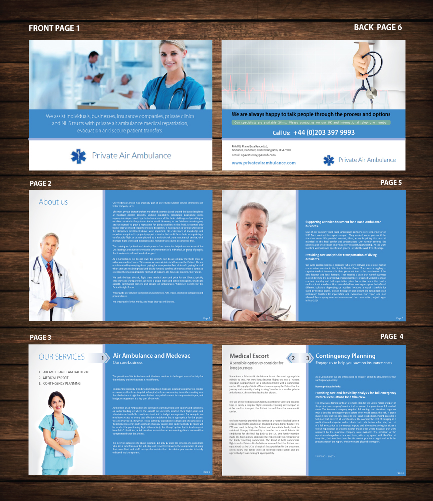 Brochure Design by meet007 for this project | Design: #5015687