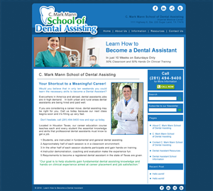 Wordpress Design by neboica for Mann Dental Care, P.A. | Design: #5047138