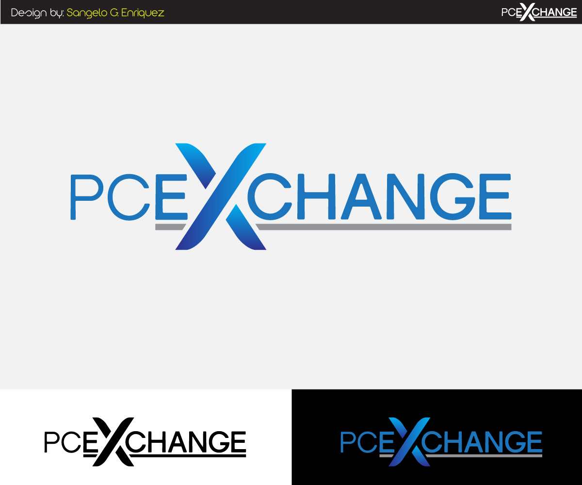 Logo Design by sangeloenriquez for PCExchange.net, Inc. | Design #5018406