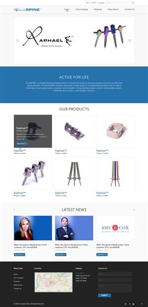 Web Design by pb for this project | Design: #5025759