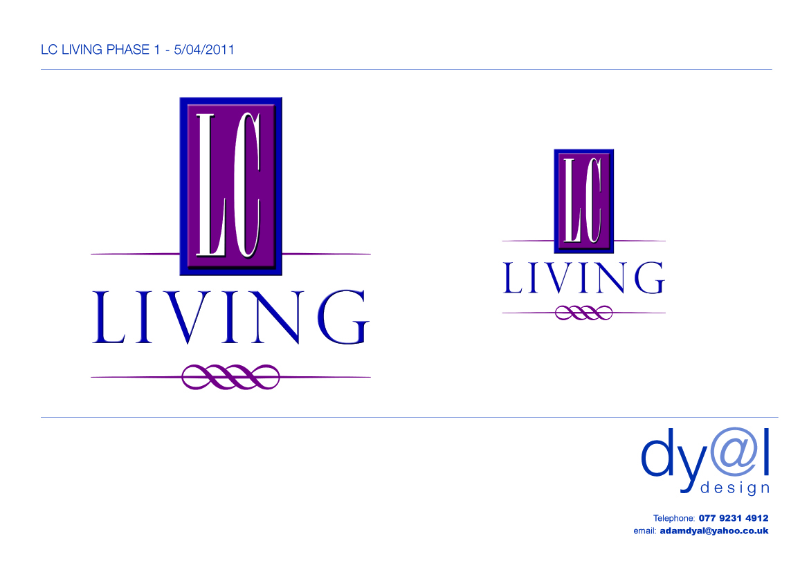 Diseño de Logo por Dyal Design para LC Living | Diseño #254172