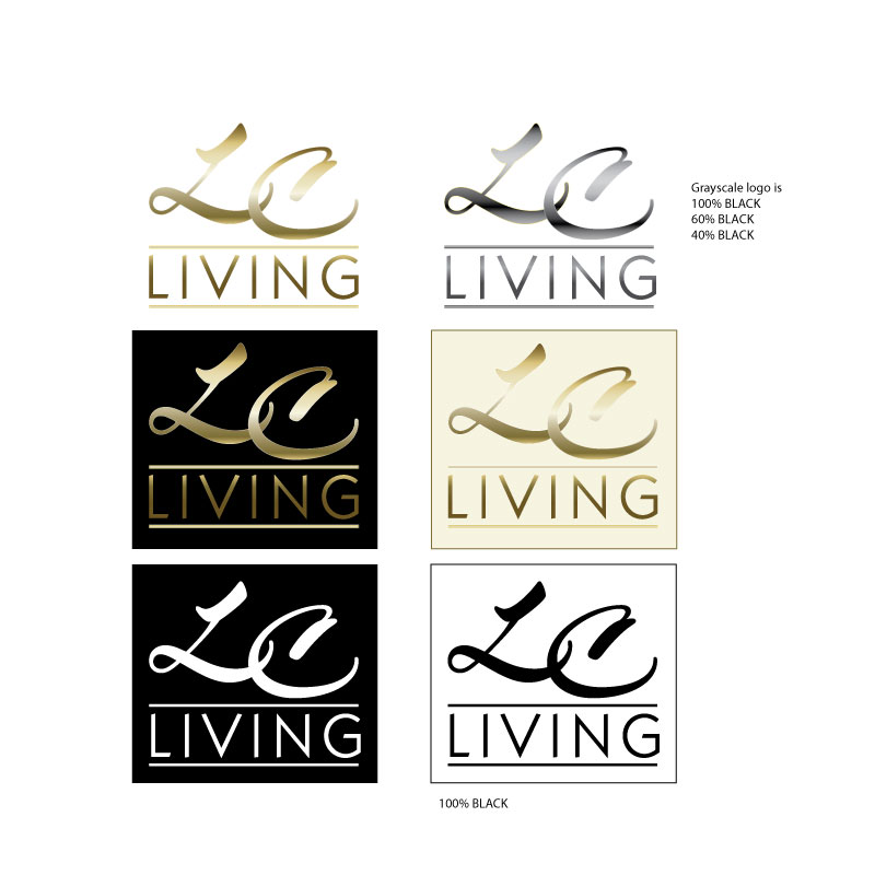 Logo Design by PATRICK KING GRAPHICS for LC Living | Design: #251419