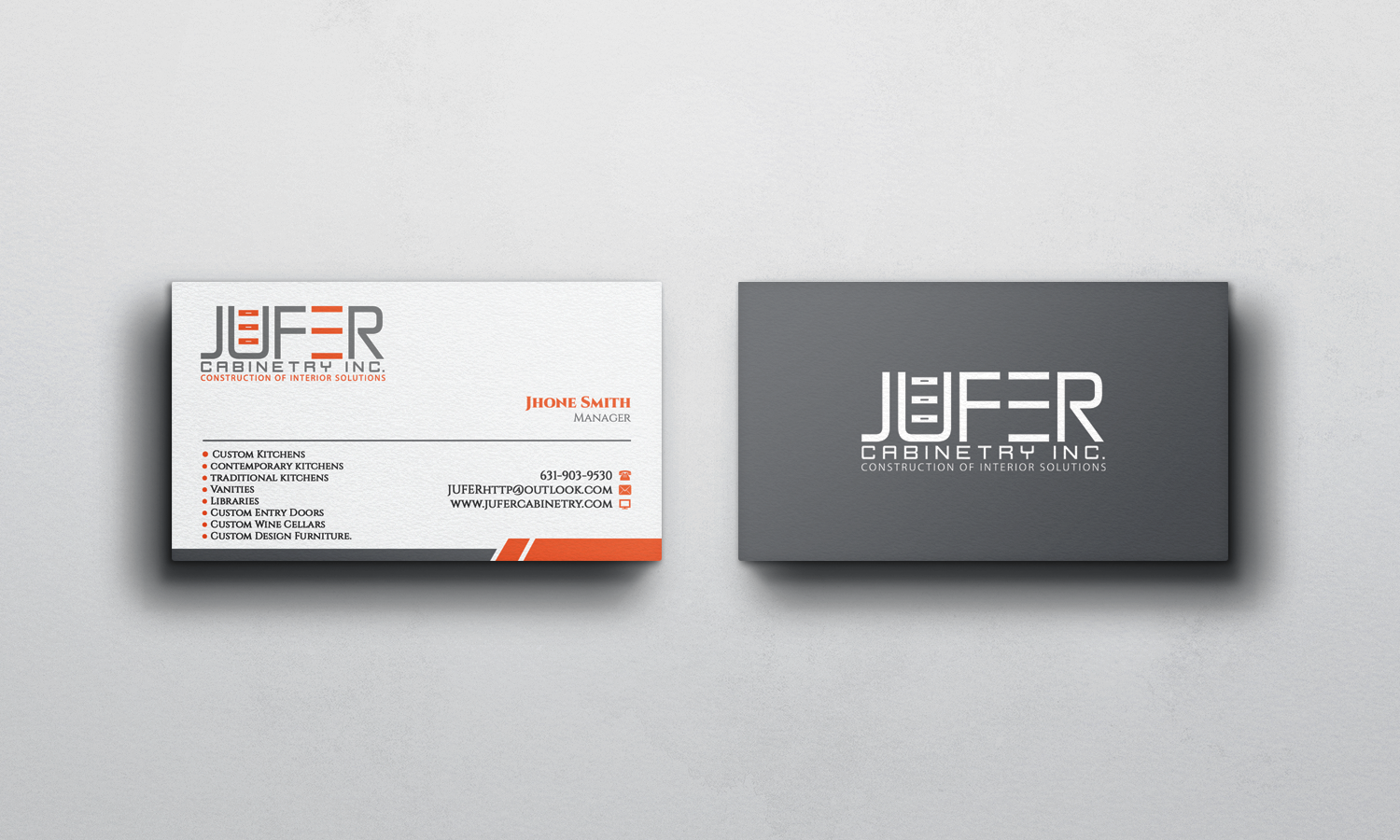 Design de Carte de Visite par WebixBD pour ce projet | Design #5024543