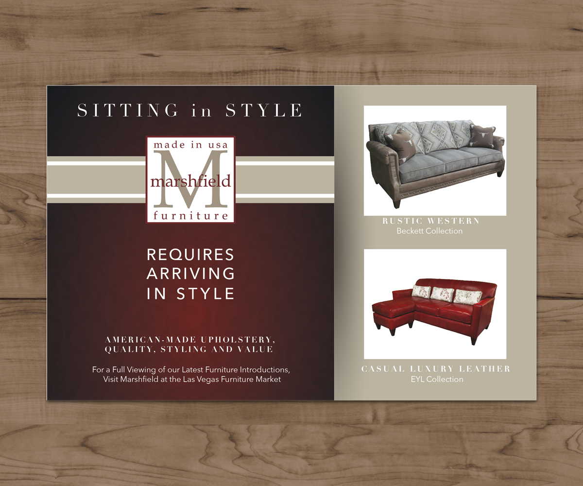 Postcard Design by R M for Marshfield Furniture | Design #5020051