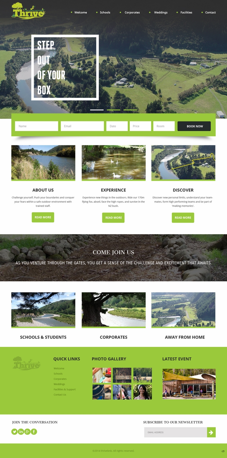 Landing Page Design by pb for Thrive | Design #5033101