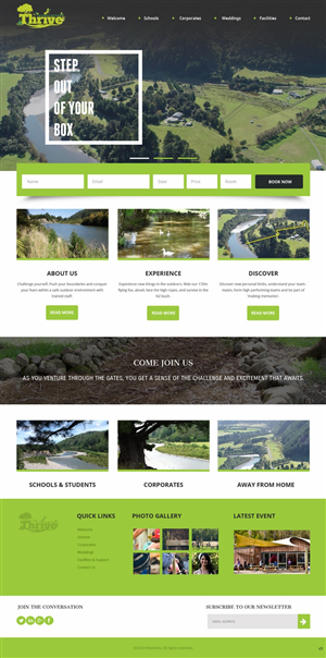 Landing Page Design by pb for Thrive | Design: #5033101