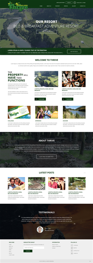 Landing Page Design by pb for Thrive | Design: #5033224