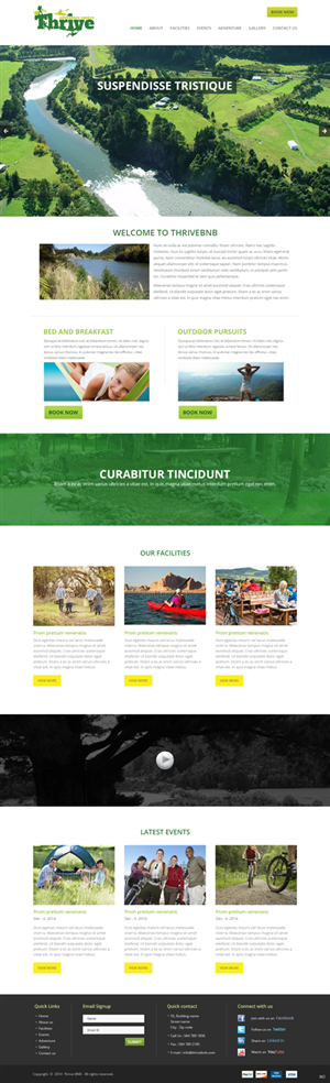 Landing Page Design by pb for Thrive | Design #5033243