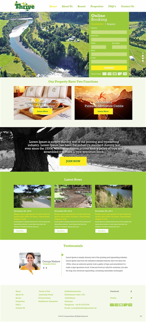 Landing Page Design by pb for Thrive | Design: #5043012