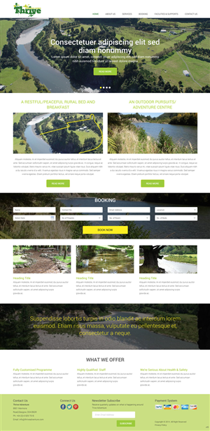 Landing Page Design by pb for Thrive | Design: #5043014