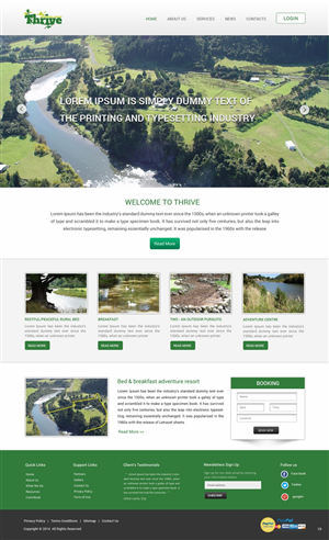 Landing Page Design by pb for Thrive | Design: #5043016
