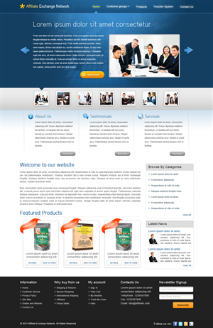 Web Design by Sanjib Ghosh for this project | Design #1416612