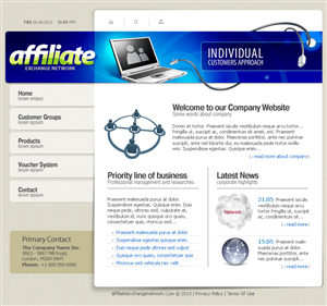 Web Design by klakson for this project | Design: #1417258