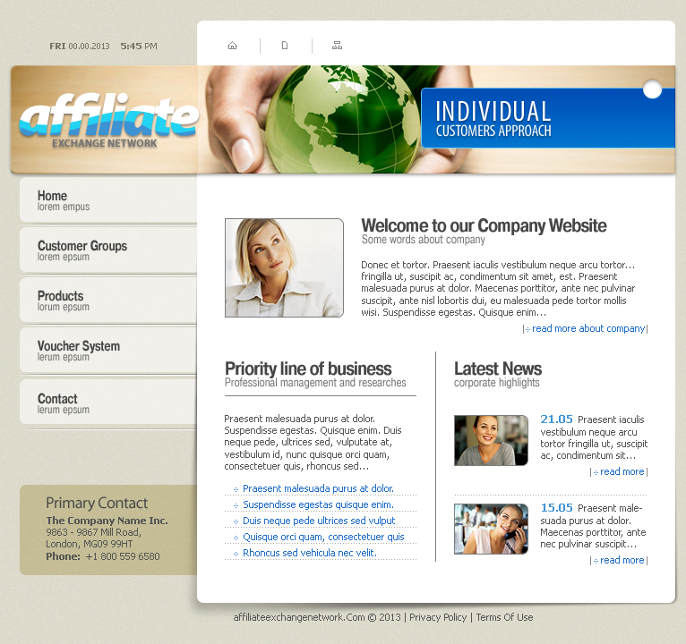 Web Design by klakson for this project | Design #1417260