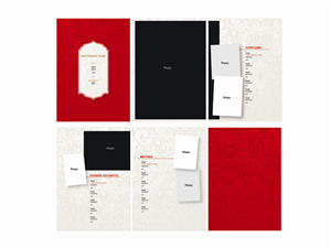 Menu Design by orenzwortel