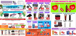 Brochure Design by Juuri for Laxales Hair and Beauty Supplies | Design #5021169