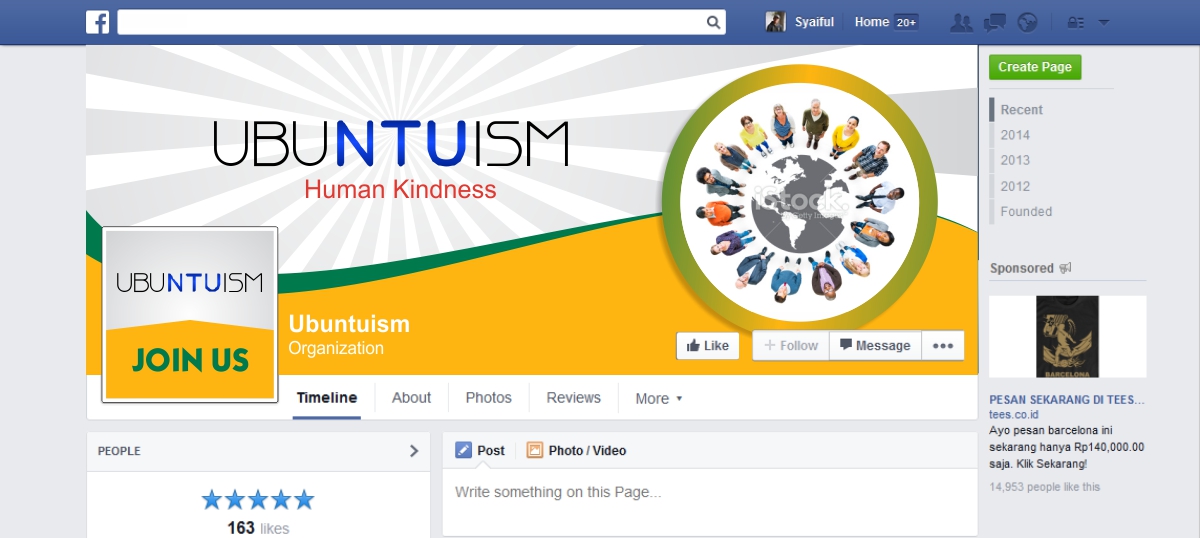 Facebook Design by asykar design for unknown | Design #5068491